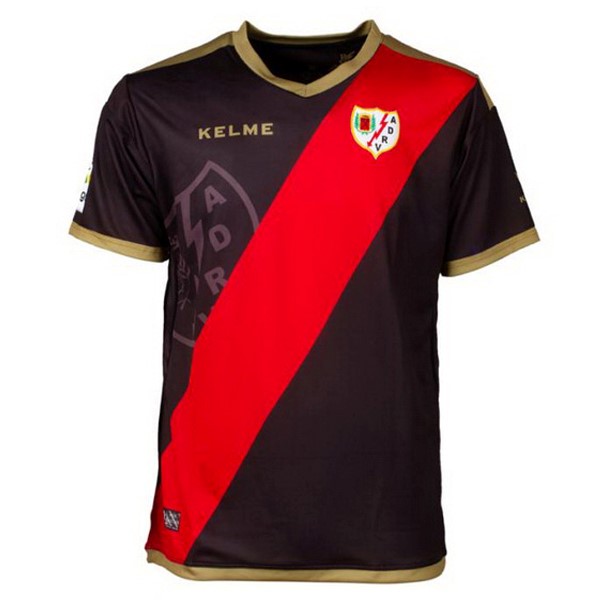 Camiseta Rayo Vallecano de Madrid Segunda equipo 2018-19 Negro